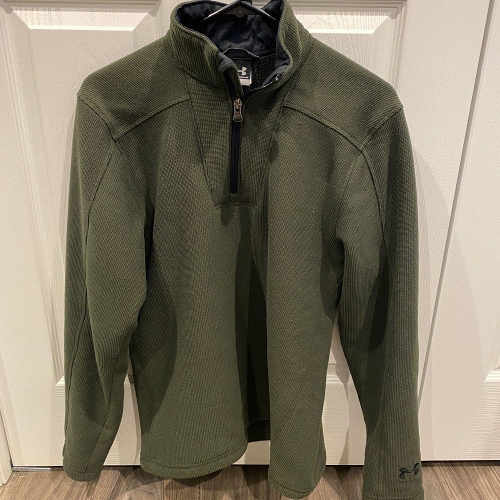 Green Under Armour 1/4 Zip